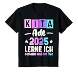 Kinder Kita Ade 2025 Kindergarten Abgänger Verabschiedung Abschluss T-Shirt