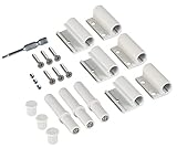 IS ALU Scharniere 3 Stk., W.