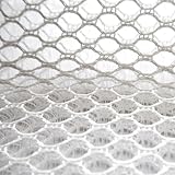 Matratzenunterlage Abstandsgewirke Mesh 10mm Air Mesh 410 g/m² Verschiedene Längen für Matratzenunterlage, Polsterunterlage, Camping, Belüftung (60cm x 200cm) | Grundpreis pro qm: € 20,50
