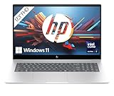 HP Envy Copilot+ Laptop | Intel Core Ultra 7 155H mit integrierter KI | 17,3' FHD Touchscreen | 16 GB DDR4 RAM (2X 8 GB) | 1TB SSD | Intel Arc Graphics | Windows 11 Home | QWERTZ | Silber
