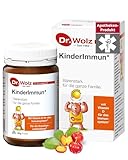 Dr. Wolz KinderImmun* 65g Pulver - Aktivkomplex für Immunsystem* & Wachstum** - Immun-Komplex mit Vitamin C aus Acerolakirsche - Vitamine, Mineralstoffe & Spurenelemente - vegetarisch