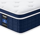 Inofia Matratze Ace Hybrid Höhe26 cm Härtegrad H3 Mittelfest 7-Zonen Federkernmatratze (H3/26cm, 90×200×26cm)