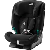 BRITAX RÖMER Kindersitz EVOLVAFIX, für Kinder von 76-150 cm (i-Size), 15 Monate - 12 Jahre, Space Black