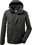 killtec Herren Funktionsjacke mit abzippbarer Kapuze KOW 161 MN JCKT, dunkeloliv, L, 37589-000