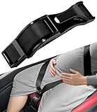 Zofory Sitzbezugversteller, Sicherheitsgurt für Schwangerschaft, Schwangerschaftsgürtel, Autogurt Schwangerschaft Sicheres und Komfortables Reisen für Schwangere Frauen, Mutterschaft Schwarz