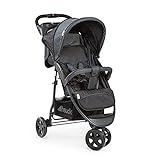 hauck Buggy Citi Neo II mit Getränkehalter, Einhändig Klein Faltbar, für Kinder ab Geburt bis 22 kg mit Liegefunktion, Tasche im Verdeck, XL Korb bis 3 kg (Black)