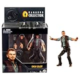 Mattel Jurassic World Hammond-Sammlung Actionfigur Owen Grady, authentische bewegliche Premium-Figur, maßstabsgetreues, ca. 9 cm großes Spielzeug zum Thema Dinosaurier HTV60