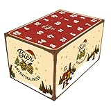 Bieradventskalender zum selbst befüllen, 24x0,5l Flaschen (Biernachtsmann)