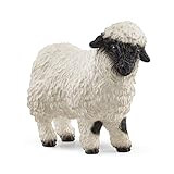 SCHLEICH Farm World | Walliser Schwarznasenschaf 13965 Spielfigur | detailgetreue Tierfiguren | tolles Geschenk für Jungen und Mädchen | Bauernhof Spielzeug ab 3 Jahre | 8 x 3 x 6 cm
