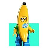 Lego Iconics Banana Design Open Male Grußkarte