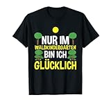 Nur Waldkinder Sind Glücklich Wald Waldkindergarten T-Shirt