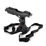 byhsports Angeln Boot Rutenhalter mit Halterung - 360 Grad einstellbar für Angelruten - Ideal für Angelboote und Kajaks