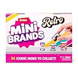 Mini Brands Retro-Lebensmittelkalender Serie 1 von ZURU, Sammlerminiaturen für Jungen, Mädchen und Sammler