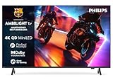 Philips Ambilight 75MLED910 Mini LED 4K Smart TV - 75 Zoll Display mit P5 Perfect Picture Engine Ultra HD, Titan OS, Dolby Vision Und Dolby Atmos Sound