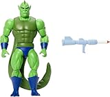 Masters of the Universe Origins Actionfigur Whiplash aus der Cartoon-Kollektion, ca. 14 cm groß, 1980er Motu TV Bösewicht mit Schwanz, detailreiches Design und Raketenwerfer, JBM95