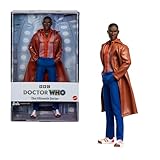 Barbie Der fünfzehnte Doctor Puppe, Dr. Who Sammelfigur, inspiriert durch die 14. Staffel der Serie, mit Puppenständer und Echtheitszertifikat, HRM36
