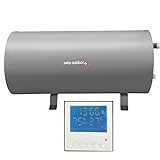 FORÇA Swiss Outdoor S.O. Camper Warmwasserboiler 10 Liter 12V 200W mit LCD Display Bedienelement Wohnwagen Wohnmobil Boiler Wasserversorgung Wasserboiler Warmwasser