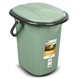 Green Blue GB320 Mobile Campingtoilette 19L | Tragbare Reisetoilette mit max. Tragkraft bis 120kg | Ideal für Camping, Reisen und Outdoor-Aktivitäten
