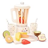 New Classic Toys 10708 Kinderrollenspiele, Smoothie Maker, 3 years and up-White, Weis