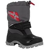 Spirale Winterstiefel Morten Kinderstiefel gefüttert grau 32