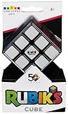 Rubik's - 3x3 Zauberwürfel, original klassischer Cube für Logik-Akrobaten ab 8 Jahren, verbesserter Mechanismus, leichtgängiges Handling, leuchtende Farben, geeignet zum Spielen unterwegs