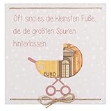 Geldgeschenk Geburt als Grußkarte - Mädchen - Junge - Baby - inklusive Kuvert - kleines Geschenk (Rosa Kinderwagen)