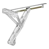 ProPlus Ausdrehstütze Wohnwagen Wohnwagenstützen Kurbel Stützen Anhängerstütze (1100kg 597x280mm H:497mm)