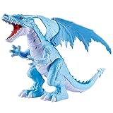 Robo Alive Eisspeiender brüllender Drache Roboterspielzeug, Elektronisches Drachenspielzeug, (Blauer Drache)
