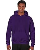 Gildan - Unisex Kapuzenpullover 'Heavy Blend' , Purple, Gr. L