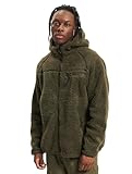 Brandit Teddyfleece Worker Jacket, Farbe: olive, Größe: 4XL