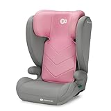 Kinderkraft I-SPARK I-Size Babyautositz, Gruppe 2/3, 100-150 cm, von 3,5 bis 12 Jahre, 15 bis 36 kg, leicht (4,5 kg), 3-Punkt-Sicherheitsgurt, Seitenschutz, Rosa