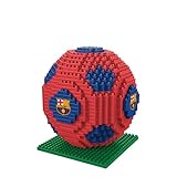 FOCO Offizielles Lizenzprodukt FC Barcelona BRXLZ-Steine 3D-Fußball BAU-Set