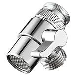 Ciencia SUS304 Edelstahl Umsteller für Küchenspüle Wasserhahn oder Bad Waschbecken Wasserhahn Ersatzteil SBA021