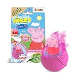 INKEE SURPRISE - Peppa Pig Badekugeln Kinder mit Überraschung, Peppa Wutz Spielzeug für die Badewanne - Badezusatz Kinder mit Erdbeer-Duft