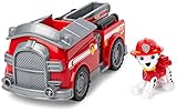 PAW Patrol, Feuerwehr-Fahrzeug mit Marshall-Figur (Basic Vehicle/Basis Fahrzeug), Spielzeugauto, ab 3 Jahren