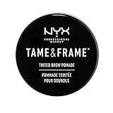 NYX Professional Makeup Tame & Frame Brow Pomade - wasserfeste Augenbrauenpomade, wischfestes Gel in 5 Farbtönen, für Haut und Härchen, 5g, Brunette 03