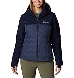 Columbia Damen Down Jacket Grand Trek II Daunenjacke, Nachtaktiv/Dunkel Nachtaktiv, X-Small