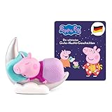 tonies Hörfigur für Toniebox, Peppa Wutz – Gute Nacht Geschichten, Hörspiel für Kinder ab 3 Jahren, Spielzeit ca. 41 Minuten