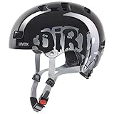 uvex kid 3 - robuster Fahrradhelm für Kinder- individuelle Größenanpassung - optimierte Belüftung - dirtbike black - 55-58 cm