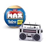 MAX Premium Retro Klemmbausteine (Kassettenrekorder) – Minis zum Sammeln, Unboxing-Spielzeug für Kinder, Kreative Spielsets