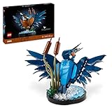 LEGO Icons Eisvogel Modellbausatz für Erwachsene, Vogel-Modell fürs Wohnzimmer oder Büro, Wohn- und Homeoffice-Deko, Geschenk für Vogelliebhaber und Ornithologen, Frauen und Männer 10331