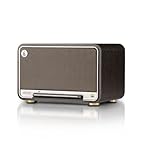 EDIFIER D32 Wireless Speaker, Hi-Res Audio, LDACAACALAC, Bluetooth V5.3, 60W(RMS), 2.1 Akustik Architektur, Full Digital Signal Process, 11h Spielzeit, APP Control- Schwarz Nussbaum