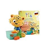 tonies Hörfiguren für Toniebox, Leos Tag – 1, 2, 3, sei beim Aufräumen dabei!, Hörspiel mit Liedern für Kinder ab 3 Jahren, Spielzeit ca. 50 Minuten