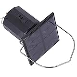 Simlug Solarmotor, keine Batterien erforderlich, 134 g, 40-50 Umdrehungen pro Minute mit Haken zum Aufhängen von Drehmotor, für Korridor-Fenster-Wohnung, Gartentüren