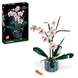 LEGO Botanicals Orchidee - Künstliche Pflanzen Set mit weißen und rosa Blumen - Modellbausatz für Erwachsene - Home und Zimmer-Deko - Botanik Kollektion - Geschenke für Frauen und Männer 10311