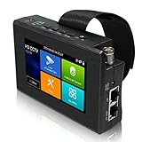 Professioneller Überwachungskamera-Tester IPC1800 Plus, 4-Zoll-Handgelenk-Koaxial-HD 4.0-CCTV-Tester, 8MP TVI 4MP CVI 5MP AHD CVBS H.265 4K-IP-Kamera-Tester-Monitor mit WiFi POE 12V-Ausgang