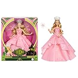 Mattel Wicked Glinda Deluxe-Modepuppe und Accessoires, einschließlich Krone und Zepter, vom Film inspirierter Look, verschiedene Posen möglich, HXY37