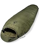OneTigris Schlafsack Outdoor kleines Packmaß 3 Jahreszeiten 8 °C -15 °C Mumienschlafsack Ultraleicht kompakt für Camping, Reisen, Wandern (Grün)