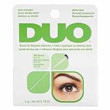 ARDELL DUO Brush Adhesive mit Vitamin A, C und E | Wimpernkleber durchsichtig | extra starker Lash Glue für Ihre Wimpernverlängerung | das Original | wasserfest (5g)