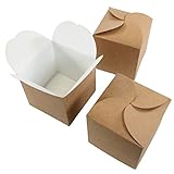 24er Set Geschenkboxen I Adventskalender-Boxen I Kraftpapier Do-it-yourself Falt-Schachtel I zum selber Basteln Befüllen Bemalen I kleine Gebäck verpackung für Weihnachten I dv_903